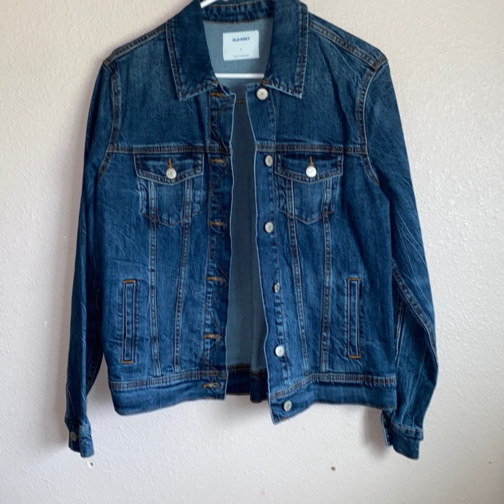 Dark Denim Old Navy Jean Jacket